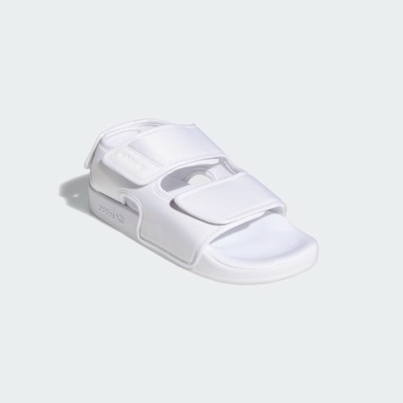 new mens size 5 adidas Originals Adilette Sandal 3.0 White Unisex Strap EG5026